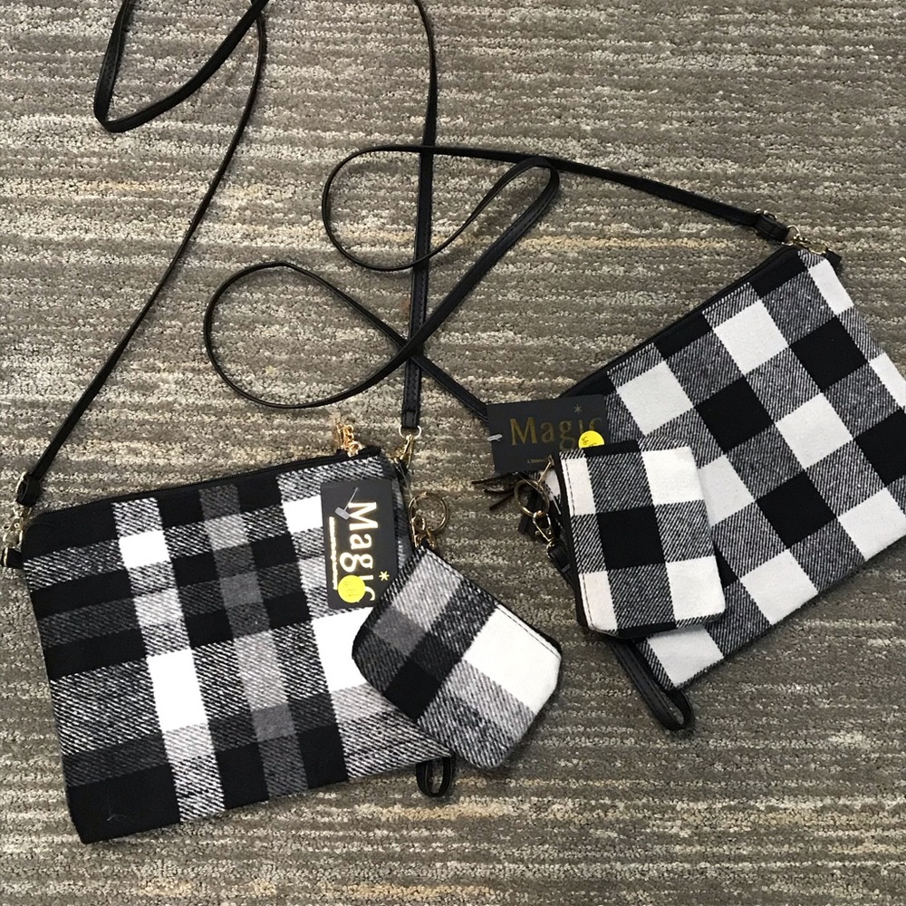 Buffalo Plaid Crossbody